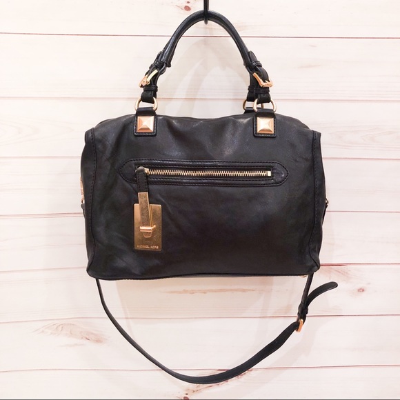 Michael Kors Handbags - Michael Kors Black Leather Handbag